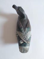 Lokeend - Période 1950-1970, peint main, sculpture 18 cm,