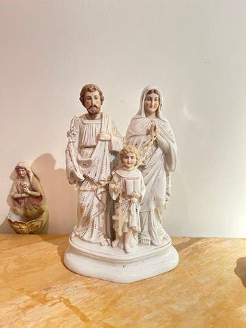 Beeldje - Heilige Familie - 30 cm - Porselein