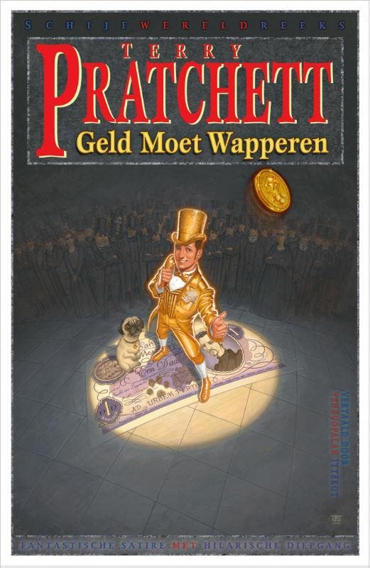 Geld moet wapperen / Schijfwereld / 36 9789089680778, Boeken, Fantasy, Zo goed als nieuw, Verzenden