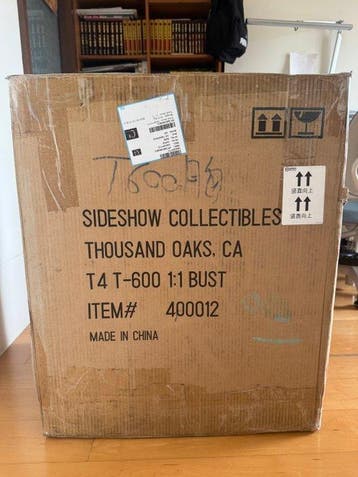 Sideshow Collectibles - Figuur - T-600 Life-Size Bust, Nieuw