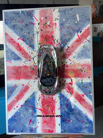 McLaren P1 - Cars Art Design - 1:12 1:12 - Model sportwagen