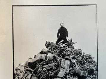 Marc Waymel - portrait de César - cachet du photographe au, Antiquités & Art, Art | Peinture | Moderne