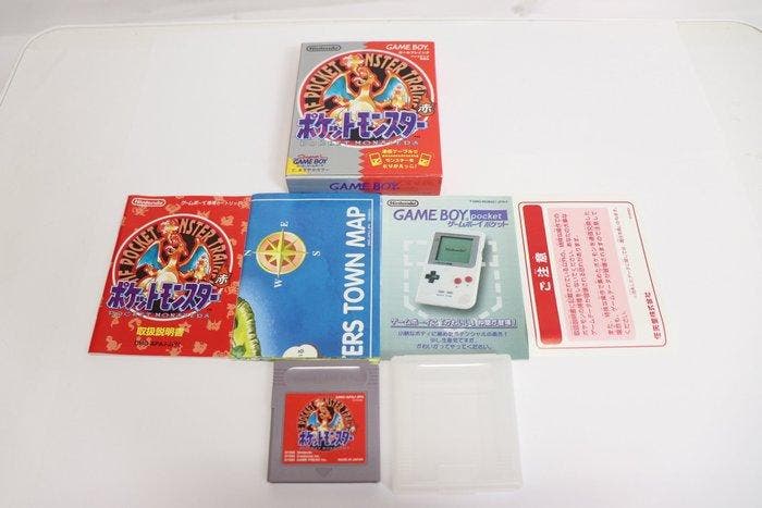 Nintendo - Gameboy Classic - Nintendo Gameboy Pokemon Red, Games en Spelcomputers, Spelcomputers | Overige Accessoires