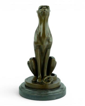 Michel Decoux (1837-1924) - after - sculptuur, Sitting