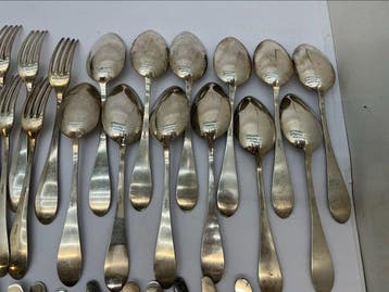 Ménagère - argent 800 - Argentière CESA (AL)