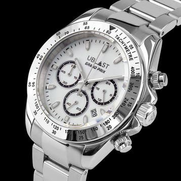 Ublast - Grand Prix Chronograph - REF.UBGP39WH - Homme -