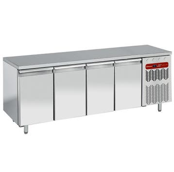 Gekoelde tafel, geventileerd, 4 deuren GN 1/1, Verzenden, Nieuw in verpakking, Koelen en Vriezen