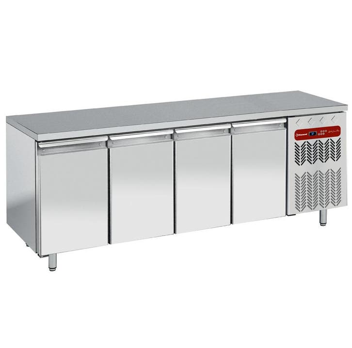 Gekoelde tafel, geventileerd, 4 deuren GN 1/1, Articles professionnels, Horeca | Équipement de cuisine, Envoi