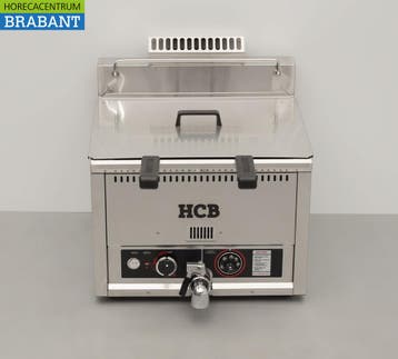 Friteuse inox 30 litres Gaz Horeca, Verzenden