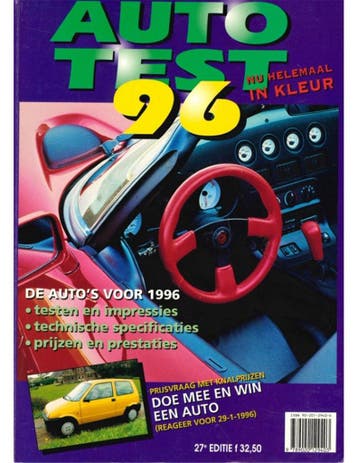 1996 AUTOTEST JAARBOEK NEDERLANDS, Boeken, Ophalen of Verzenden, Nieuw