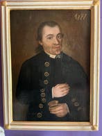 Franse school (XVIII) - Ritratto Nobiliare del Barone
