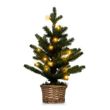 2dekans | Coast Verlichte Kunstmatige Minikerstboom in Pot –, Ophalen of Verzenden, Nieuw