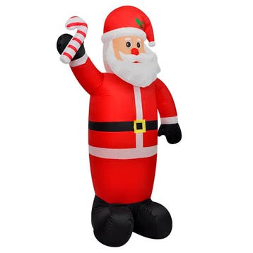 vidaXL Opblaasbare kerstman 120 cm, Verzenden