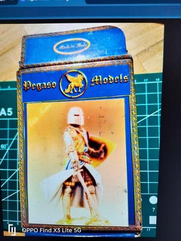 Pegaso Models, Alhambra - Action figure Cavaliere medievale, Nieuw