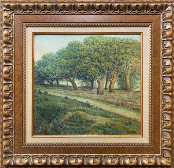 Spanish School (XX) - The Old Chestnut Grove