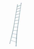 Solide 1-delige ladder 12 sporten met gebogen voet, Ophalen of Verzenden, Nieuw, Ladder, 2 tot 4 meter