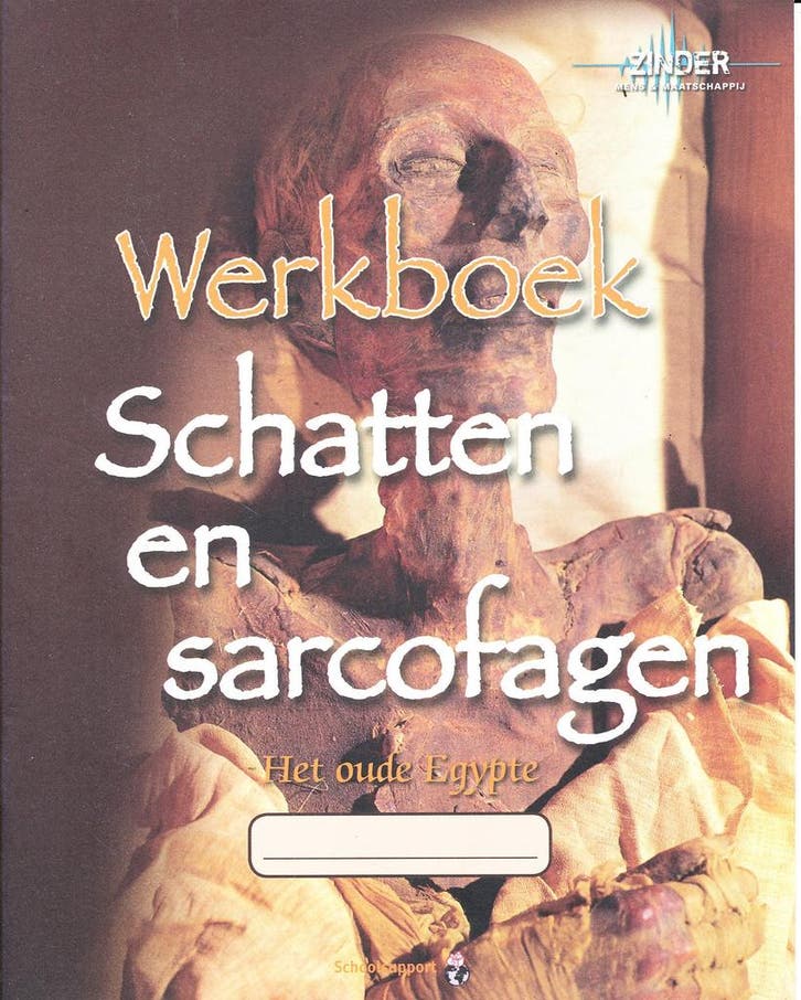 Zinder 9+ Mens & Maatschappij Werkboek Schatten en sarcofage, Livres, Livres scolaires, Envoi