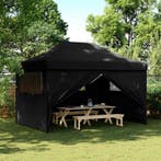 vidaXL Partytent Zwart 279 x 410 x 315 cm Oxford Stof, Verzenden, Nieuw