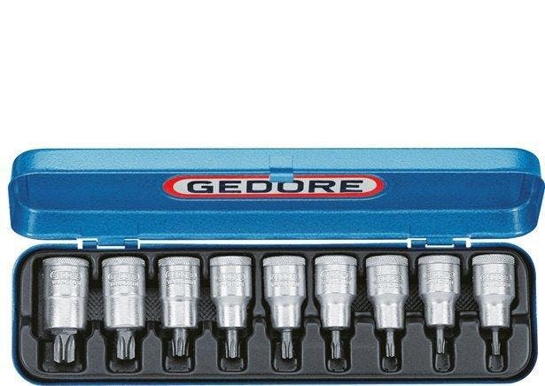 TX20 - TX60 Torx 1/2 Gedore Douille De Tournevis 9 Pièces, Bricolage & Construction, Outillage | Outillage à main, Envoi