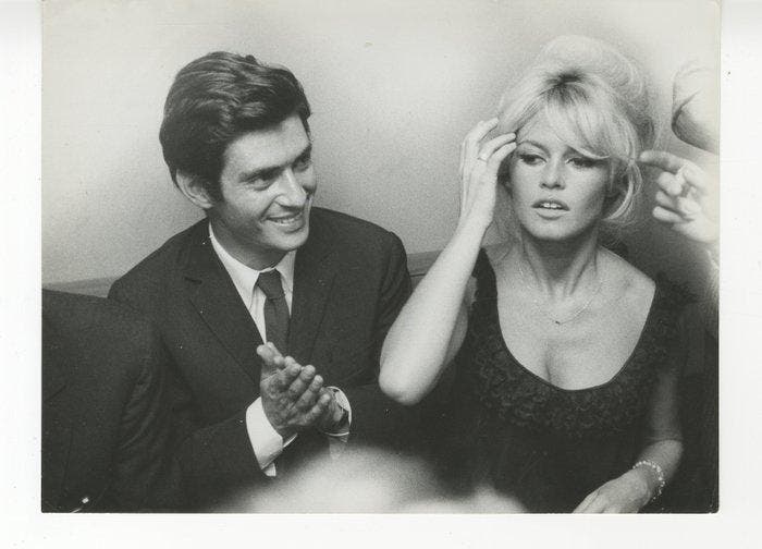 Brigitte Bardot & Jacques Charrier - Soirée parisienne, Antiquités & Art, Art | Objets design