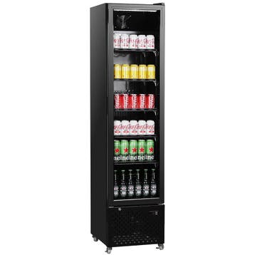 Koelkast | NAP | 217L | Zwart | +2°C/+10°C | Geforceerd |, Verzenden, Nieuw in verpakking