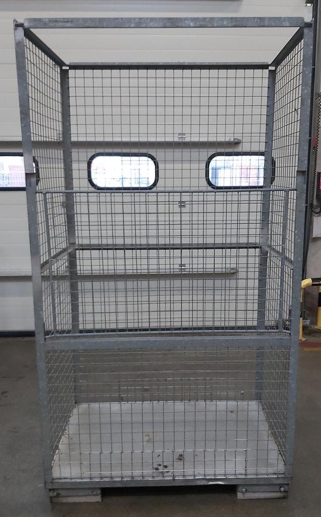 Gitterboxen 1200x800x2180mm vaste constructie stapelbaar 1, Bricolage & Construction, Transpalettes, Enlèvement ou Envoi