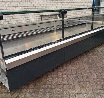 Koeltoonbank met plaatkoeling – B375 x D125 x H127 cm –, Elektronische apparatuur, Nieuw