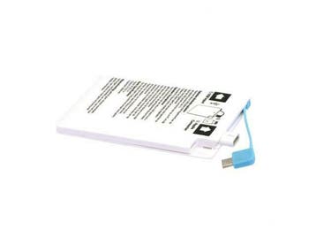 GrabNGo Powerbank Card2600mAh Wit oplader voor mee te nemen, Autos : Divers, Carkits, Ophalen of Verzenden