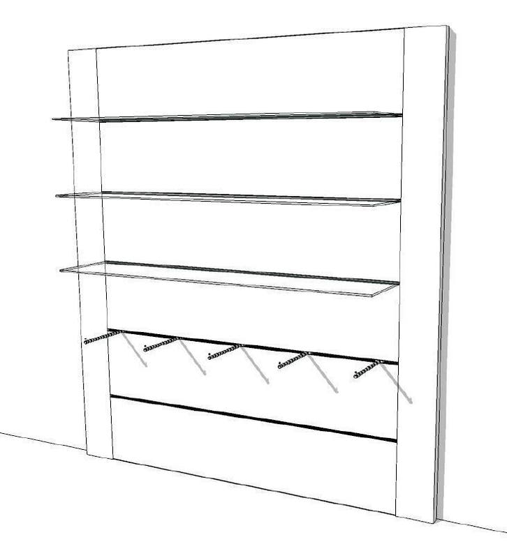 *TIP*  Linear wandsysteem R-LI-001, Articles professionnels, Aménagement de Bureau & Magasin | Commerce & Inventaire, Enlèvement ou Envoi