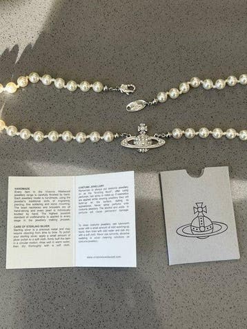 Zonder minimumprijs - Vivienne Westwood - Halsketting Zilver