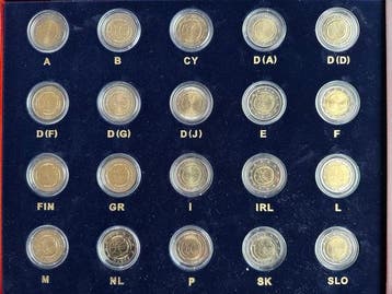 Europa. 2 Euro 2009 10 Jaar EMU (20 stuks) (Zonder
