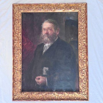 Münchner Schule (XX), Signed J. Mattegzeck - Bildnis eines