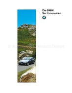 1994 BMW 3 SERIE SEDAN BROCHURE DUITS