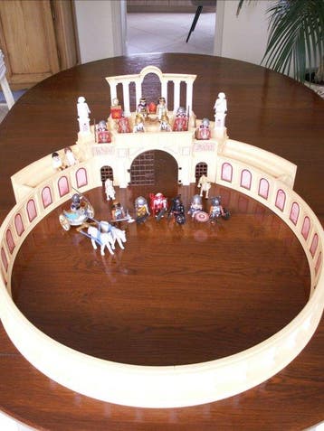 Playmobil - Playmobil - Arene Romaine + Figurines