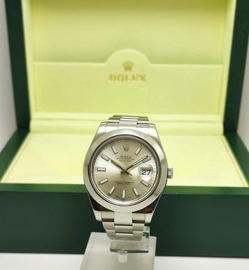 Rolex - Datejust II “Silver Dial” - Ref. 116300 - Heren -, Nieuw