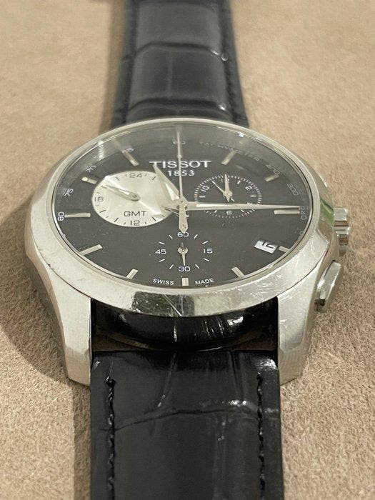 Tissot - Couturier GMT - Zonder minimumprijs -, Bijoux, Sacs & Beauté, Montres | Hommes