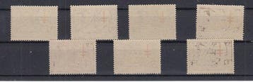 België 1934 - Ridder - OBP : 394/400, Gestempeld