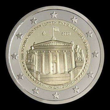 Grèce. 2 Euro 2026 100 years from the Foundation of the