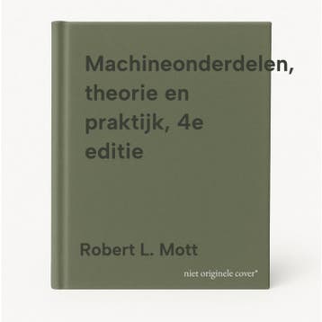 Machineonderdelen, theorie en praktijk, 4e editie, Livres, Livres scolaires, Verzenden, Robert L. Mott