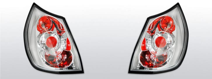 Achterlichten | geschikt voor Renault Scenic 2003-2006 | chr, Auto-onderdelen, Verlichting, Nieuw, Renault, Verzenden