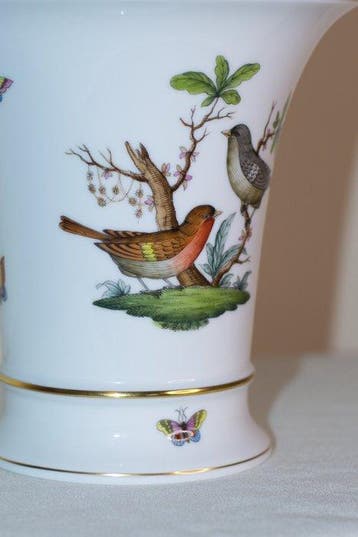 Herend - Herend - Vase - 6458-0-00/RO - Porcelaine tendre -
