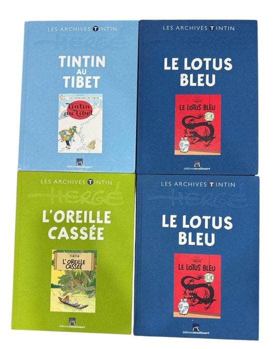 Les Archives Tintin - 4 Album, Boeken, Stripverhalen