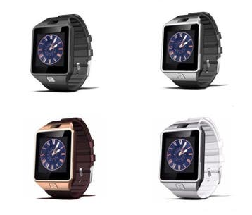 Smartwatch Smart Watch Bluetooth Sim horloge android IOS *2, Verzenden