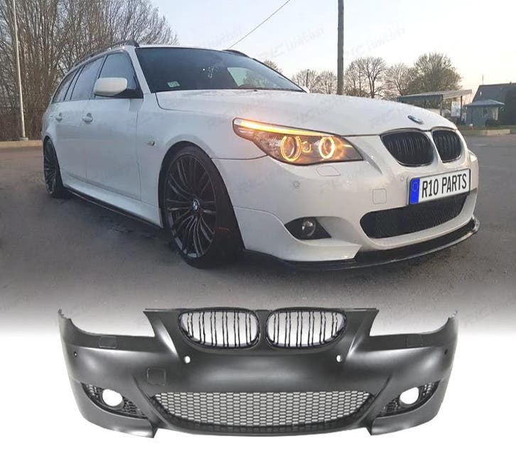 PARE CHOCS + CALANDRES BMW E60 03-07 LOOK M5 PDC SRA, Autos : Pièces & Accessoires, Carrosserie & Tôlerie, Envoi
