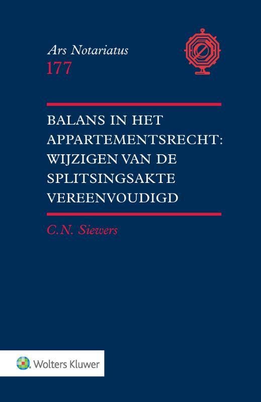 Balans in het appartementsrecht: wijzigen van de, Boeken, Wetenschap, Zo goed als nieuw, Verzenden