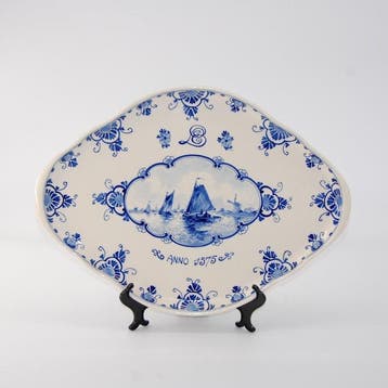 AG 1911 - Schaal - Steengoed - De Porceleyne Fles, Delft, Antiek en Kunst