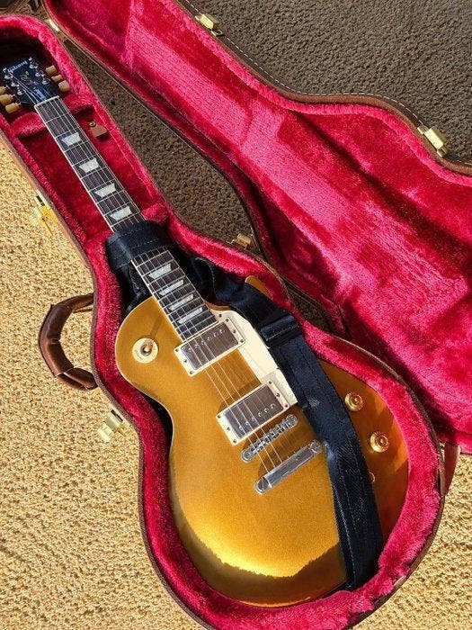 Gibson - Les Paul Standard 50s Gold Top - - Guitare, Musique & Instruments, Instruments à corde | Guitares | Acoustiques
