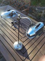 Pirouett - Lampe - crom, Métal blanc, Antiek en Kunst