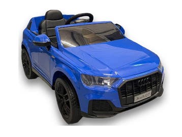 Audi Q7 elektrische kinderauto, 12 volt, rubber banden, Ophalen of Verzenden