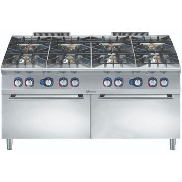 Fornuis + 2 Ovens | e-XP 900 | Gas | 8 Branders (6x 6kW +, Verzenden, Nieuw in verpakking